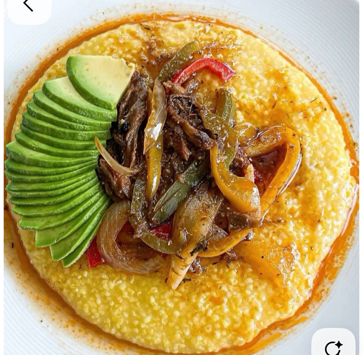 Cornmeal with Smoked Herring